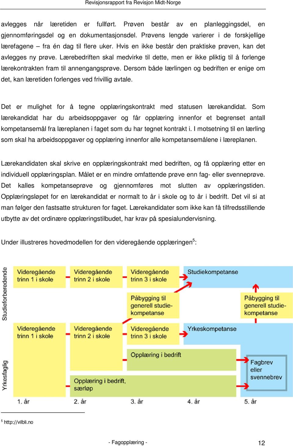 Dersom både lærlingen og bedriften er enige om det, kan læretiden forlenges ved frivillig avtale. Det er mulighet for å tegne opplæringskontrakt med statusen lærekandidat.