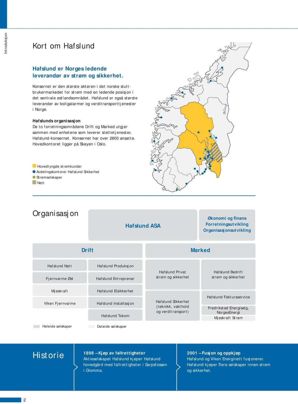 Hafslund er også største leverandør av bolig alarmer og verditransporttjenester i Norge.