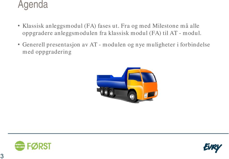 fra klassisk modul (FA) til AT - modul.