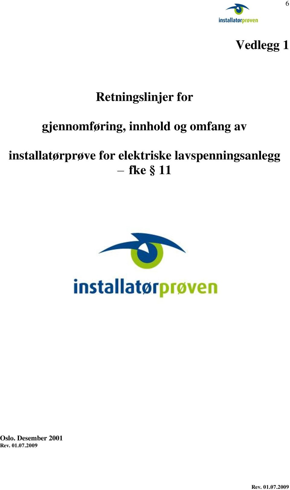 installatørprøve for elektriske