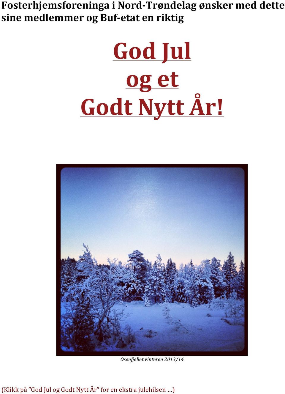 og et Godt Nytt År!