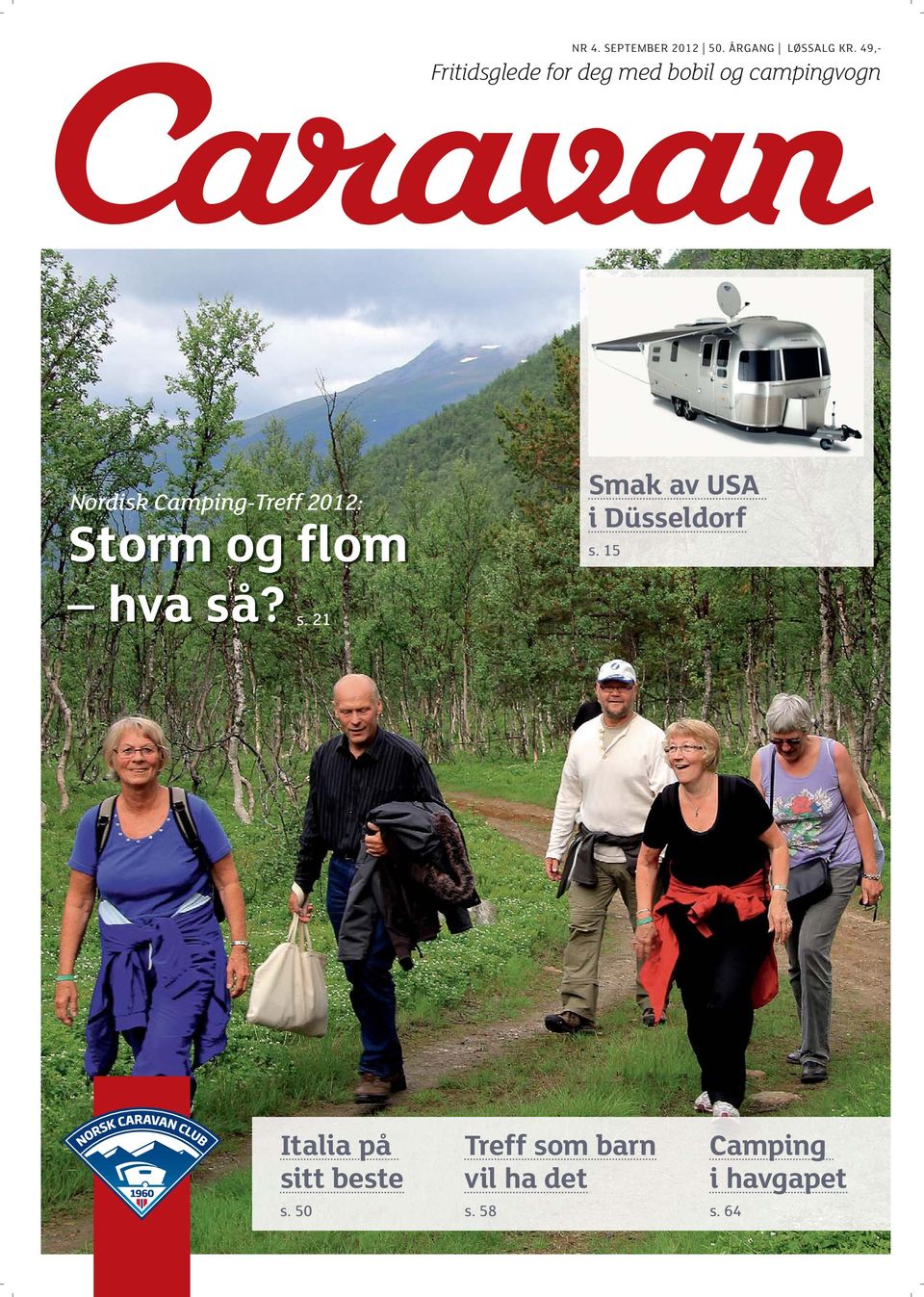 Camping-Treff 2012: Storm og flom hva så