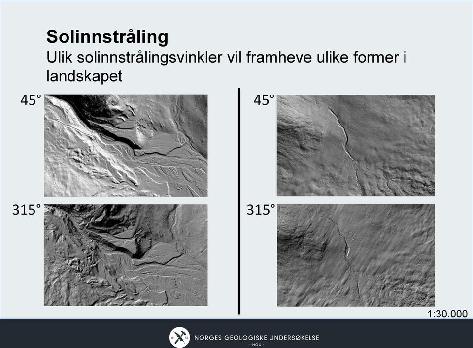 vil framheve ulike former