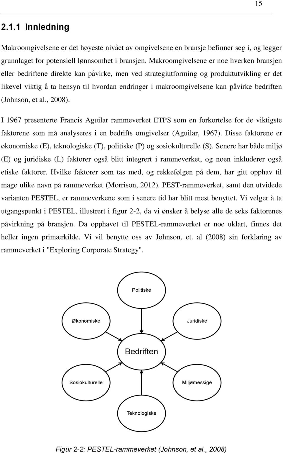 kan påvirke bedriften (Johnson, et al., 2008).