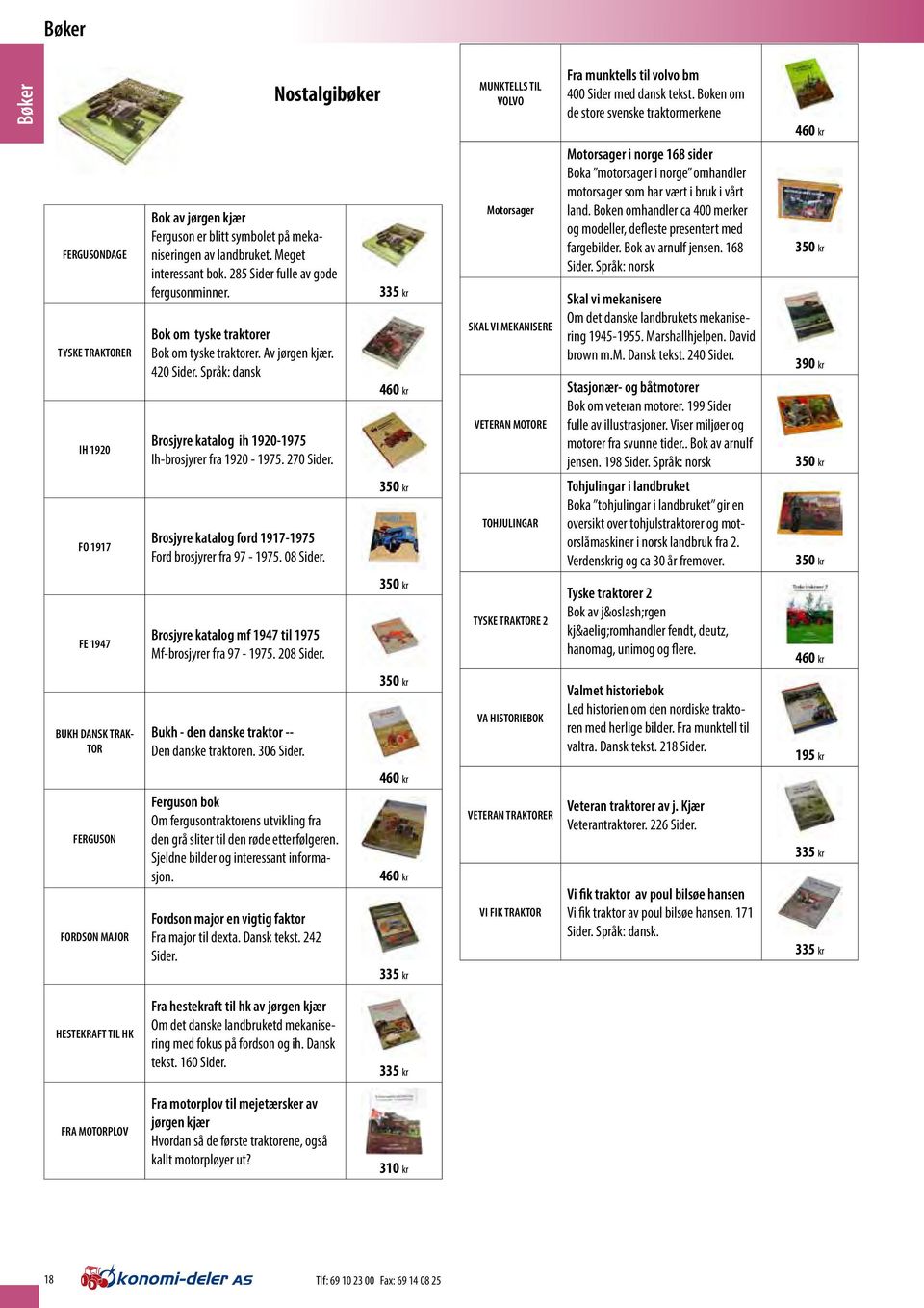 Brosjyre katalog ford 1917-1975 Ford brosjyrer fra 97-1975. 08 Sider.