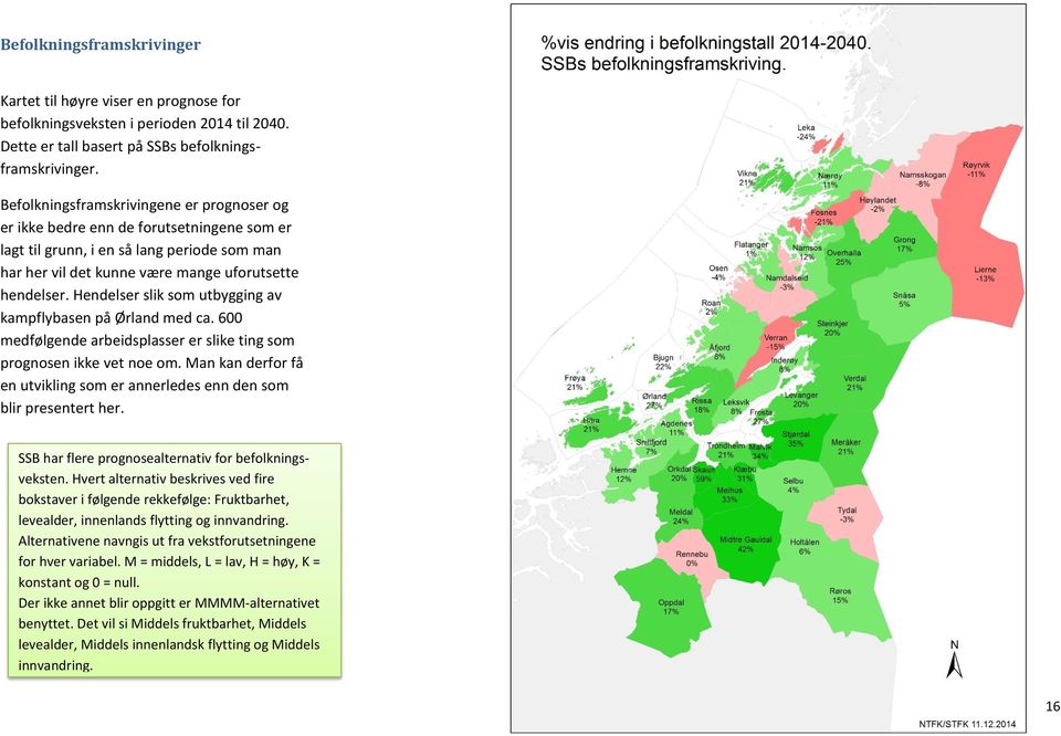 Hendelser slik som utbygging av kampflybasen på Ørland med ca. 600 medfølgende arbeidsplasser er slike ting som prognosen ikke vet noe om.