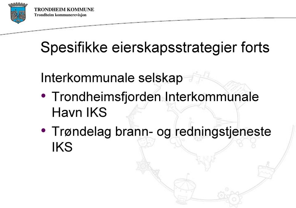 Trondheimsfjorden Interkommunale