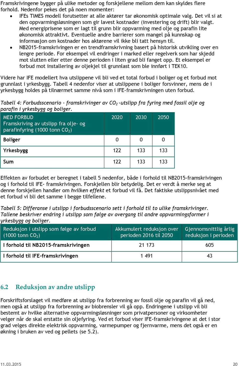 Det vil si at den oppvarmingsløsningen som gir lavest kostnader (investering og drift) blir valgt.