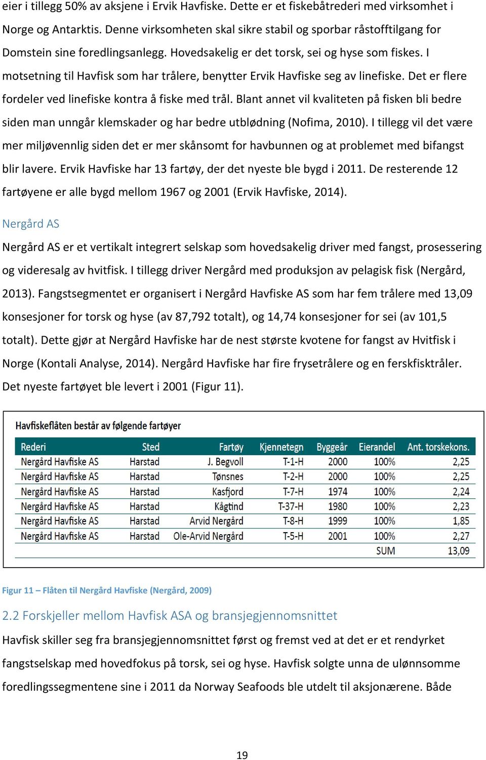 I motsetning til Havfisk som har trålere, benytter Ervik Havfiske seg av linefiske. Det er flere fordeler ved linefiske kontra å fiske med trål.