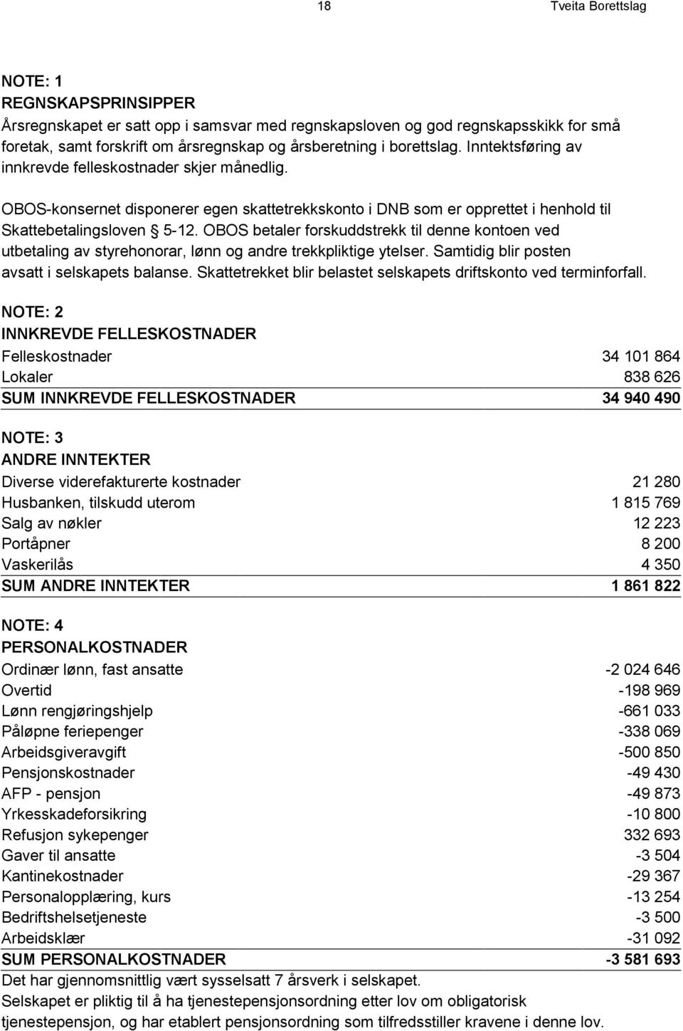 OBOS betaler forskuddstrekk til denne kontoen ved utbetaling av styrehonorar, lønn og andre trekkpliktige ytelser. Samtidig blir posten avsatt i selskapets balanse.