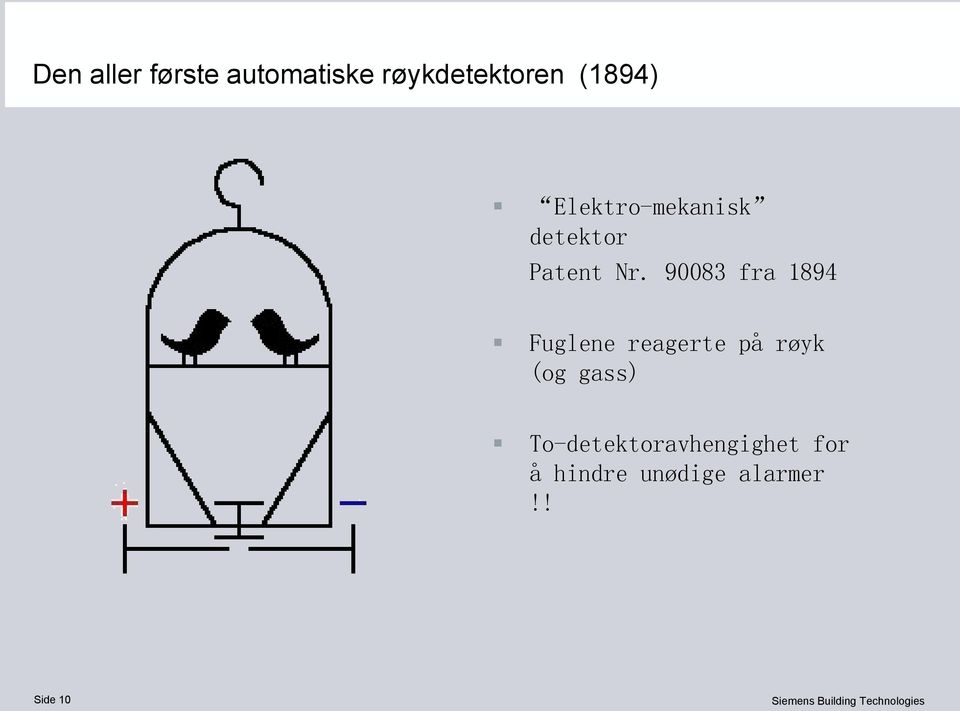 90083 fra 1894 Fuglene reagerte på røyk (og gass)