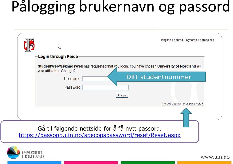 for å få nytt passord. https://passopp.