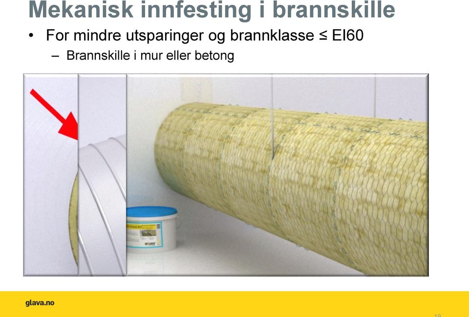 utsparinger og brannklasse