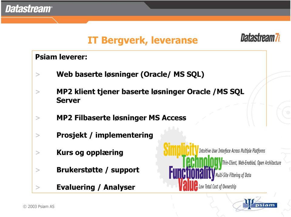 SQL Server > MP2 Filbaserte løsninger MS Access > Prosjekt /