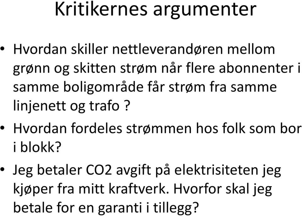 trafo? Hvordan fordeles strømmen hos folk som bor i blokk?