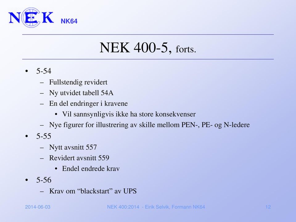 sannsynligvis ikke ha store konsekvenser Nye figurer for illustrering av skille mellom