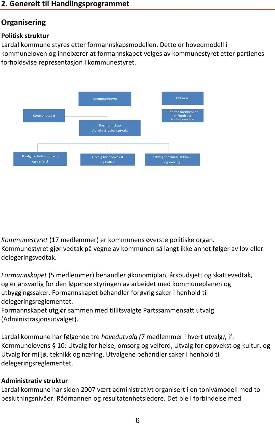 Kommunestyre Eldreråd Kontrollutvalg Råd for mennesker m/nedsatt funksjonsevne Formannskap Administrasjonsutvalg Utvalg for helse, omsorg og velferd Utvalg for oppvekst og kultur Utvalg for miljø,