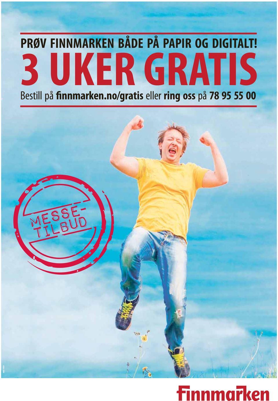 3 UKER GRATIS Bestill på