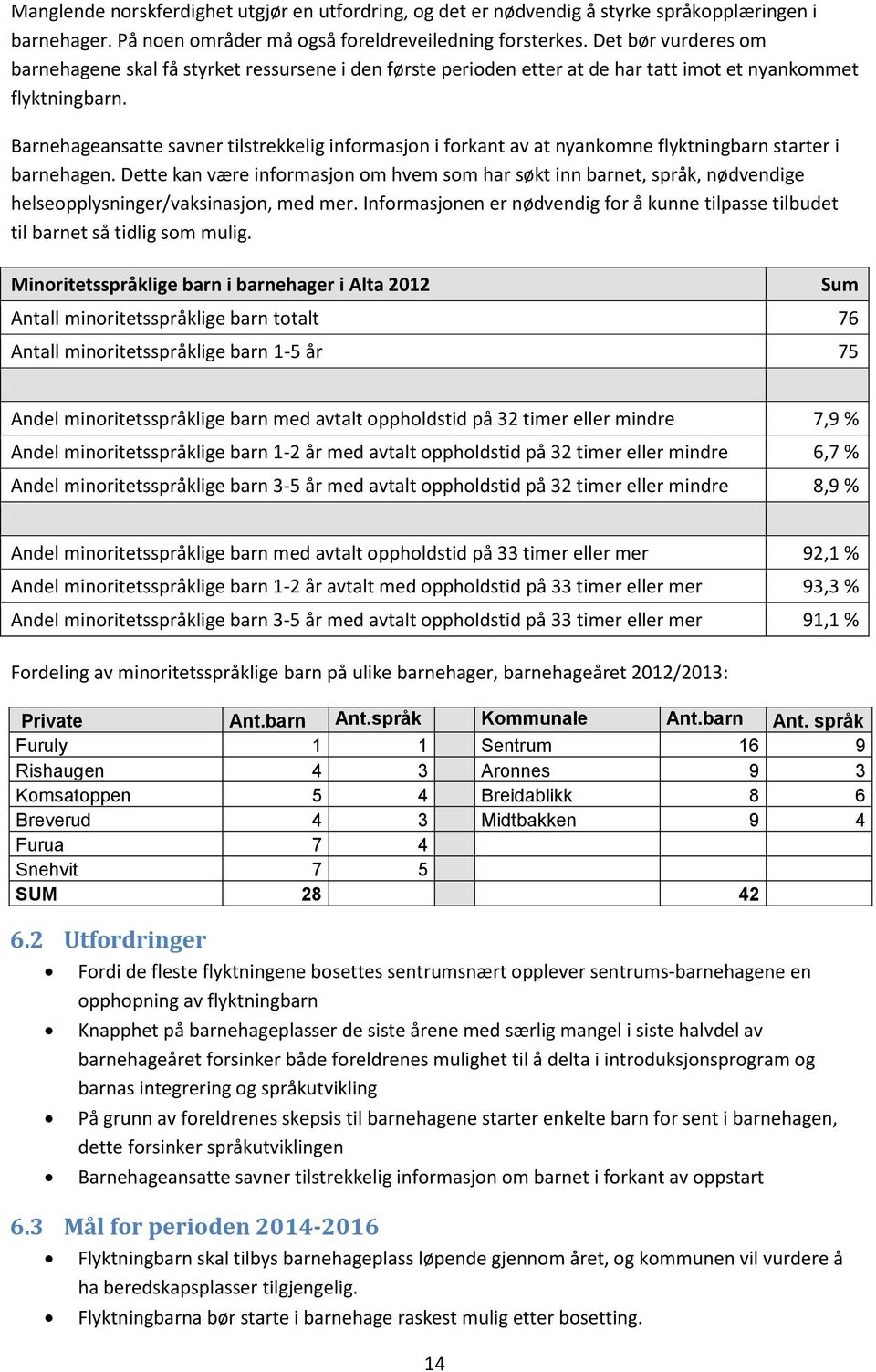 Barnehageansatte savner tilstrekkelig informasjon i forkant av at nyankomne flyktningbarn starter i barnehagen.