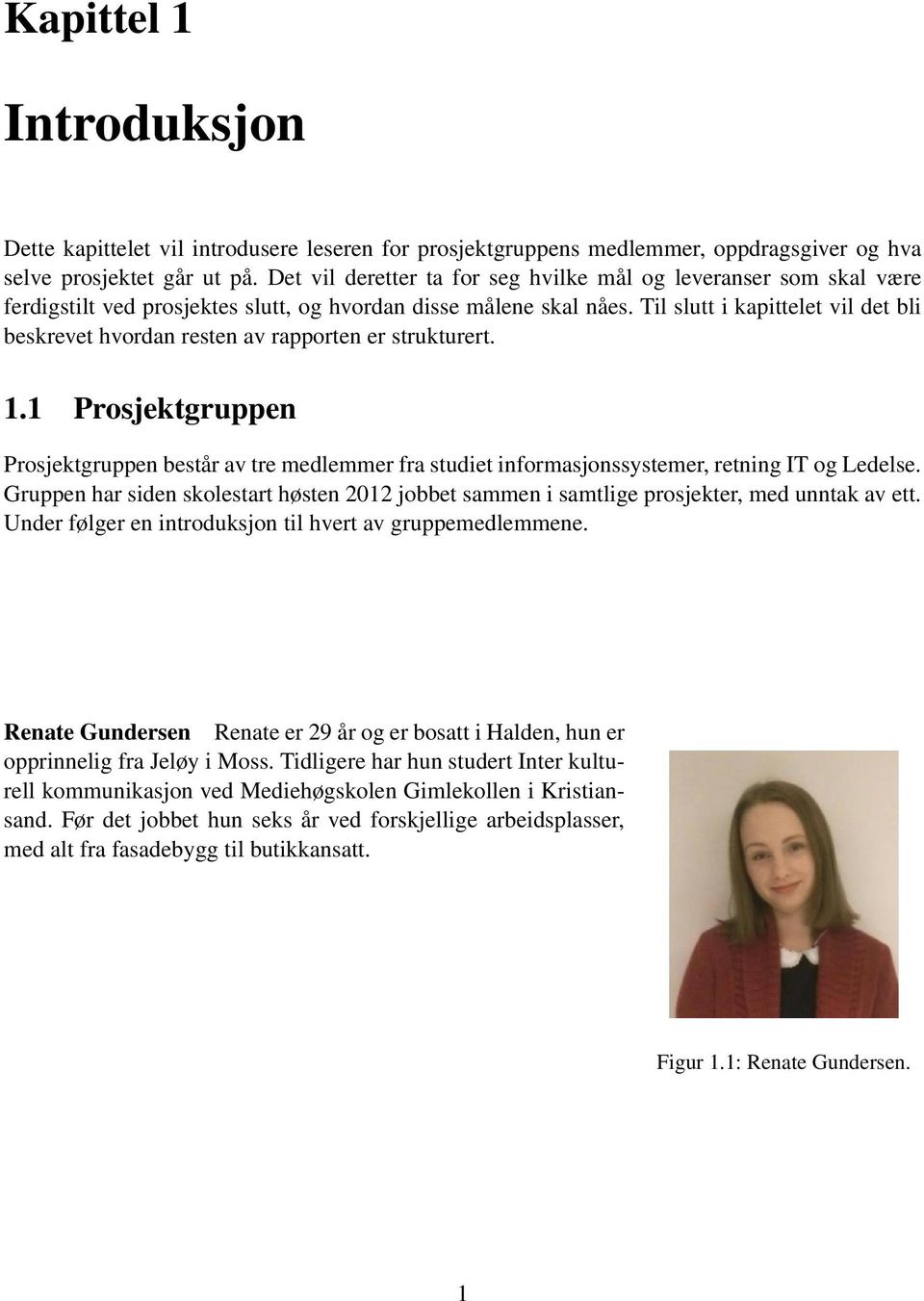 Til slutt i kapittelet vil det bli beskrevet hvordan resten av rapporten er strukturert. 1.