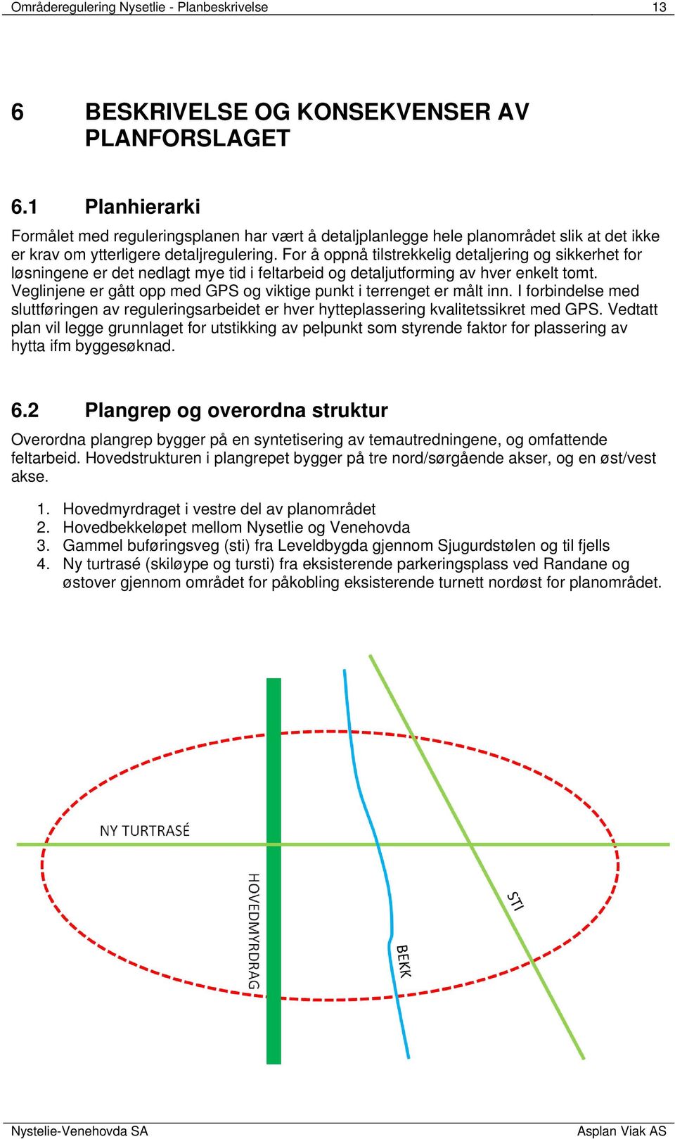 For å oppnå tilstrekkelig detaljering og sikkerhet for løsningene er det nedlagt mye tid i feltarbeid og detaljutforming av hver enkelt tomt.