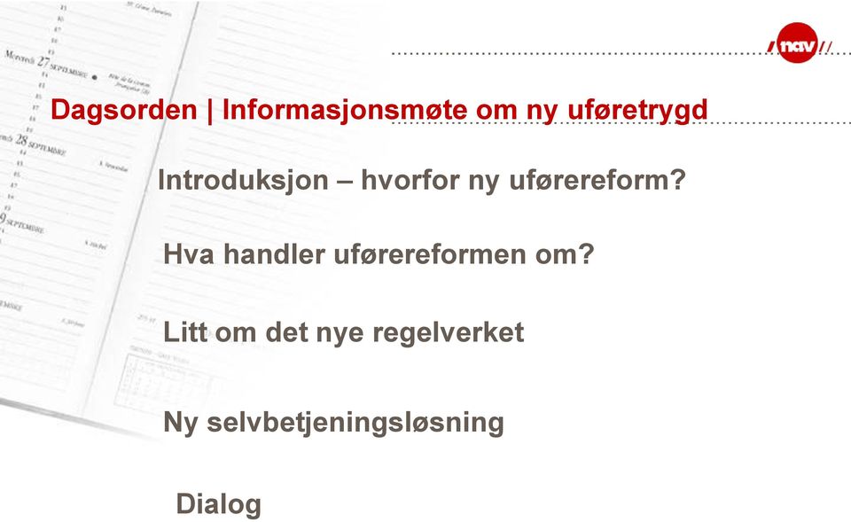 uførereform? Hva handler uførereformen om?