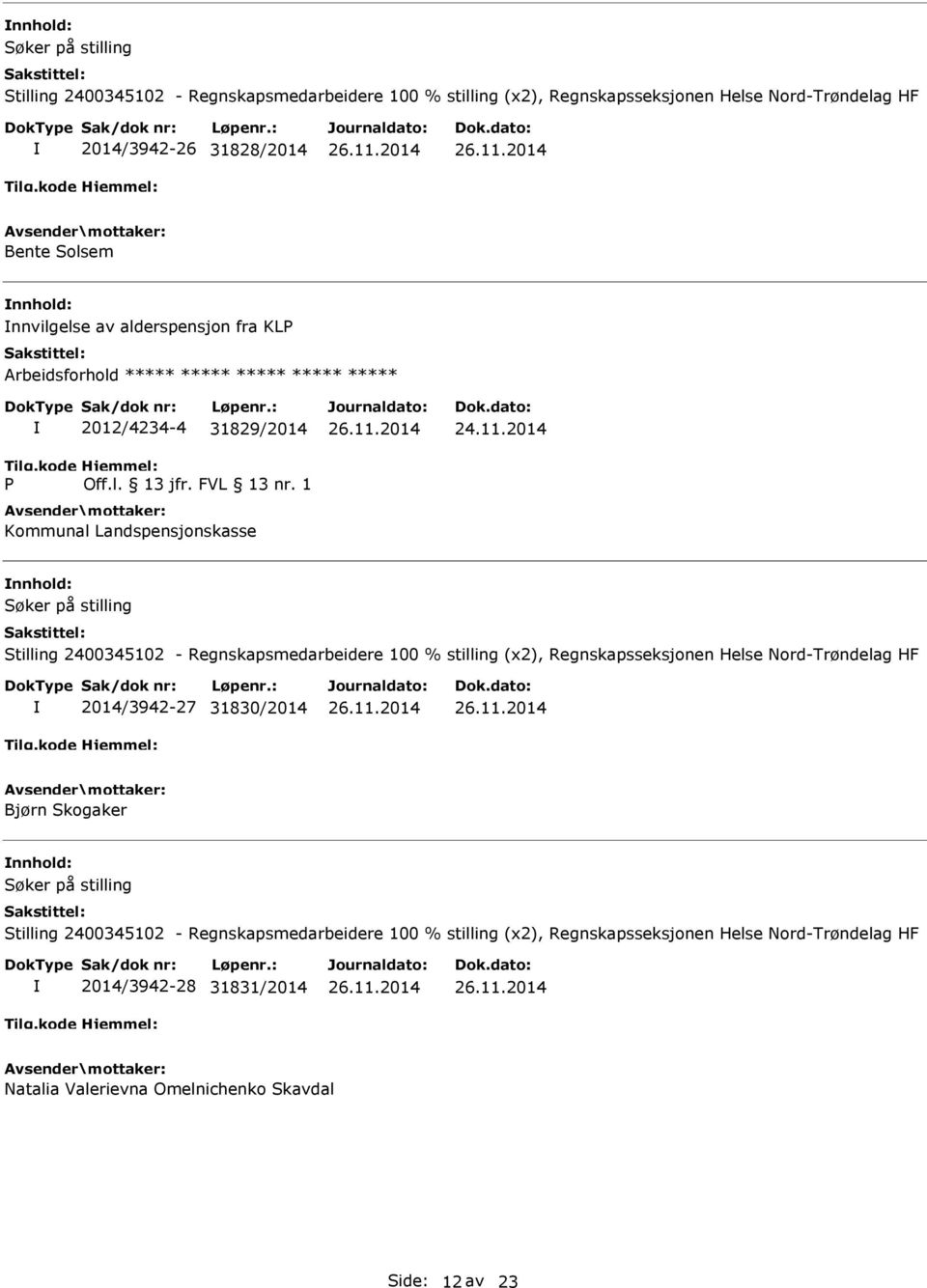 FVL 13 nr. 1 Kommunal Landspensjonskasse 24.11.