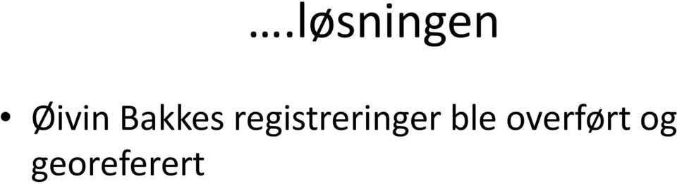 registreringer