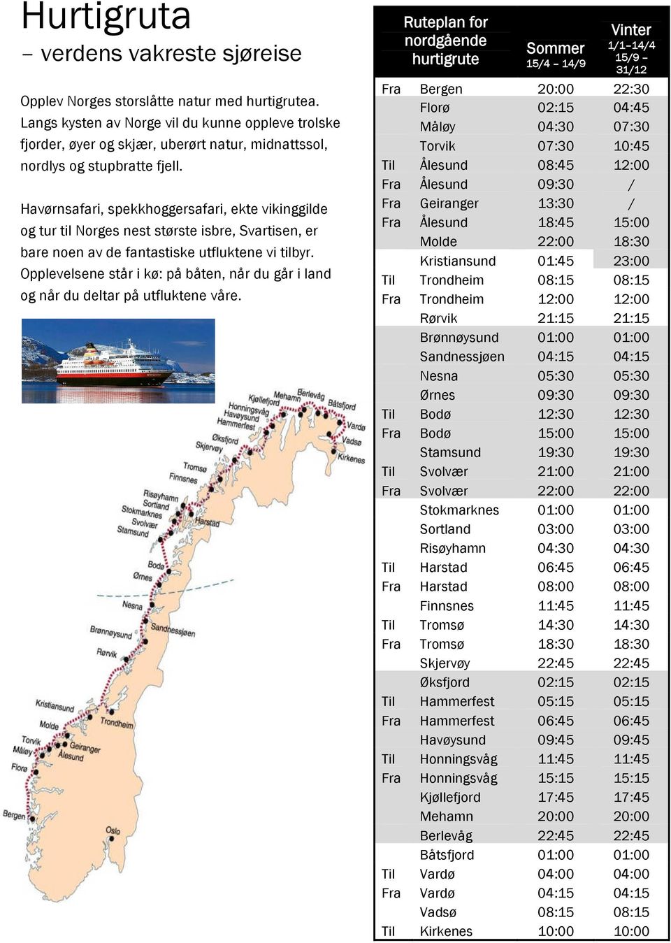 Havørnsafari, spekkhoggersafari, ekte vikinggilde og tur til Norges nest største isbre, Svartisen, er bare noen av de fantastiske utfluktene vi tilbyr.