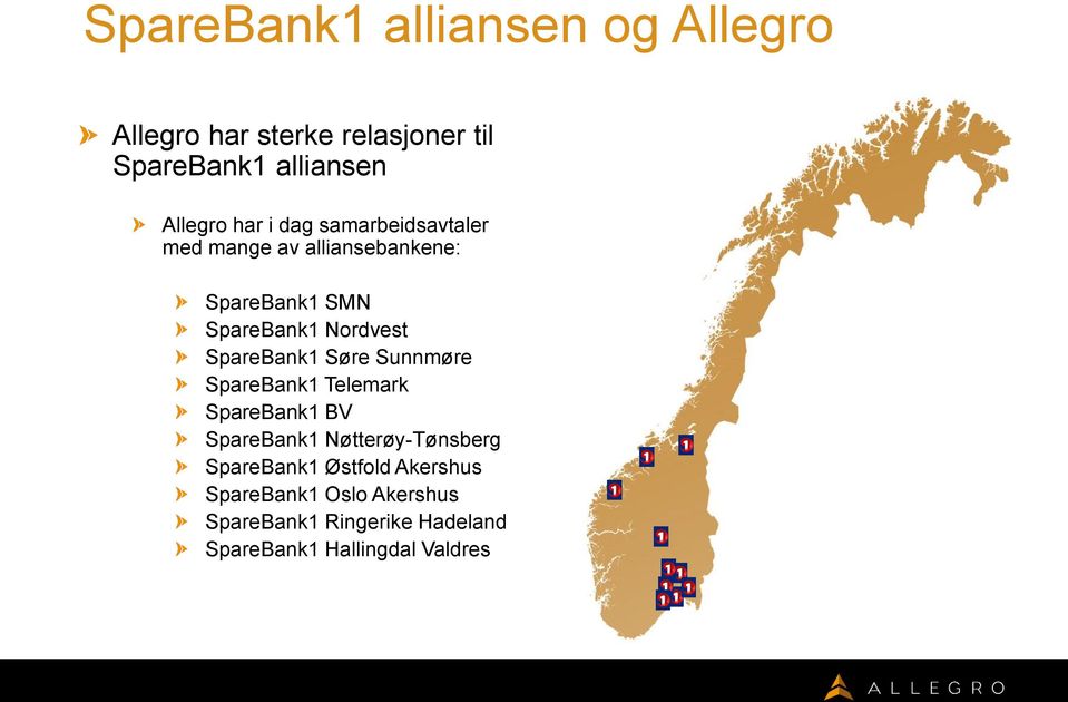 SpareBank1 Søre Sunnmøre SpareBank1 Telemark SpareBank1 BV SpareBank1 Nøtterøy-Tønsberg