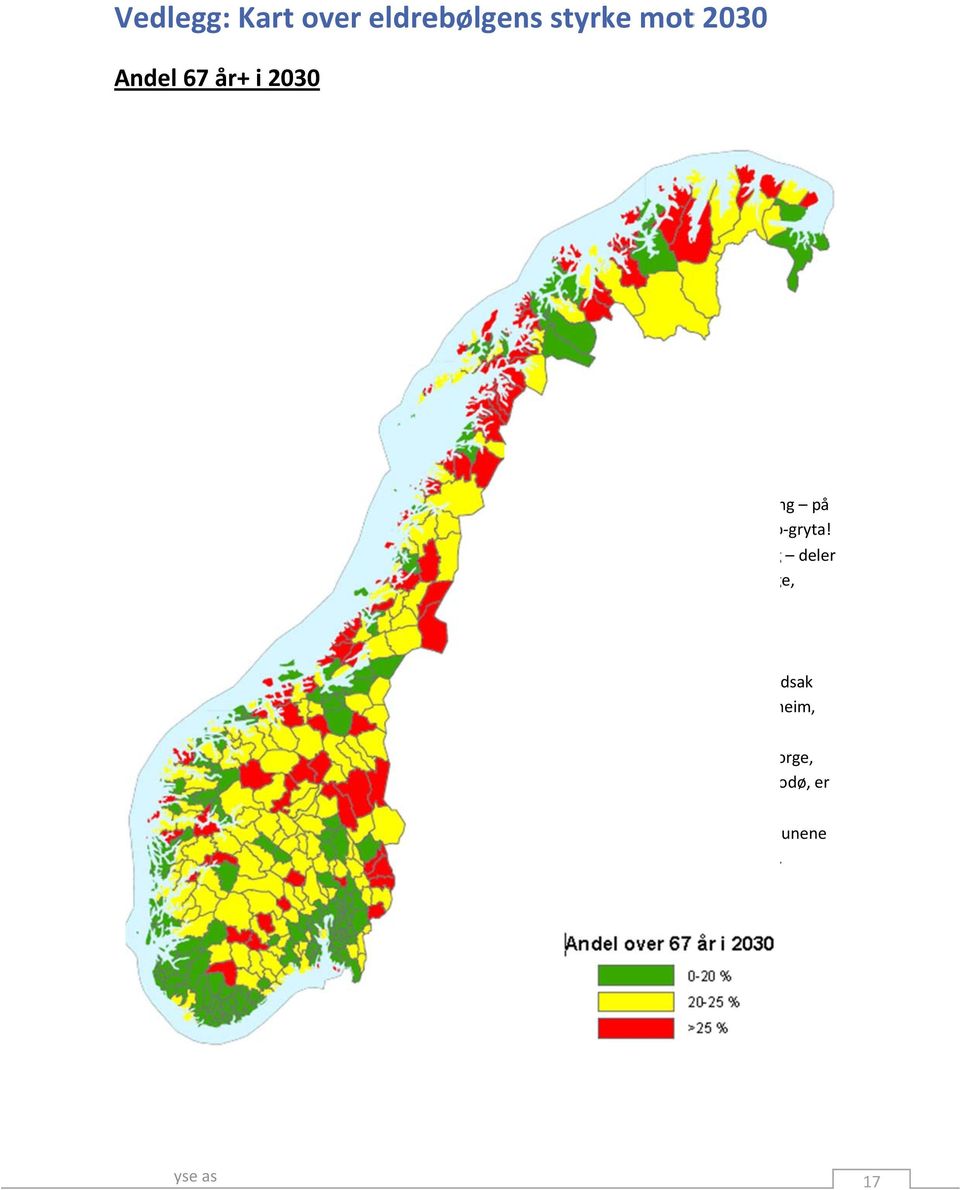 ! Ogsåå mye rødt ogg oransje i Innlandet i Sør Norge.