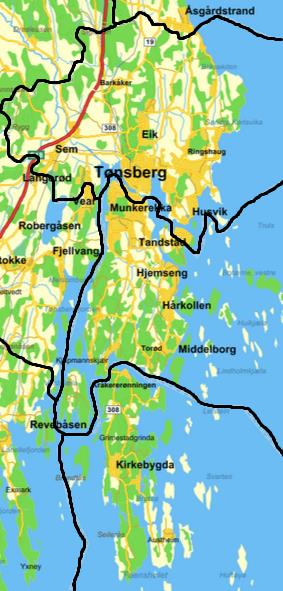 Tønsbergregionen (70.000) Tønsberg Tønsberg 415