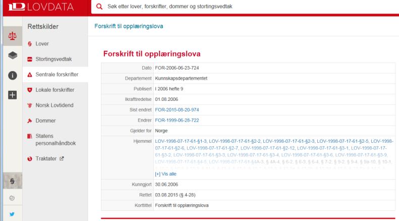 01.2012) Læreplanens generelle del utdyper formålsparagrafen i opplæringsloven og angir overordnede mål.verdigrunnlag.