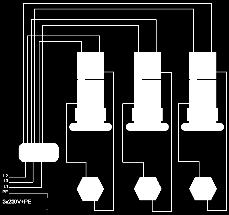 3.11 ELEKTRISK TILKOBLING JORDFEILBRYTER SIKRINGSSTØRRELSE Effekten på varmekammeret kan endres ved å fjerne lasker og frakoble elementer, dette vil i noen tilfeller medføre skjevbelastning i det