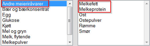 Landbruksdirektoratet Side: 4 av 7 Kun noen typer søtningsstoff skal føres i søknaden Det finnes mange typer søtningsstoffer, de fleste er tollfrie. Det er bare toll på glukose, og varianter av dette.