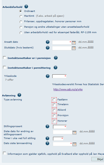 Inntektsmottakere som har D-nummer, og som får tildelt fødselsnummer, kan bytte direkte fra D- nummer til fødselsnummer fra en a-melding til neste a-melding.