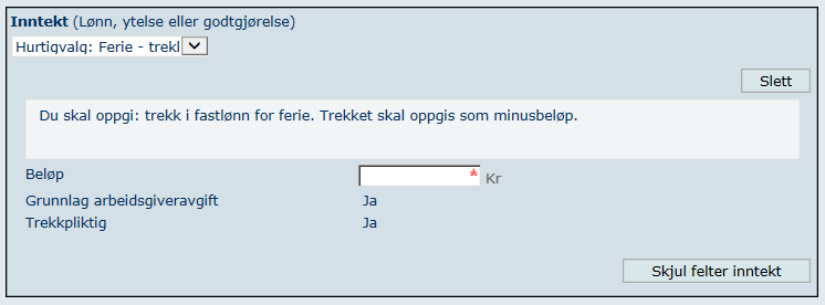 Mobiltelefon mv (ekom): - Brukes på naturalytelser. Dvs. der den ansatte har f.eks.