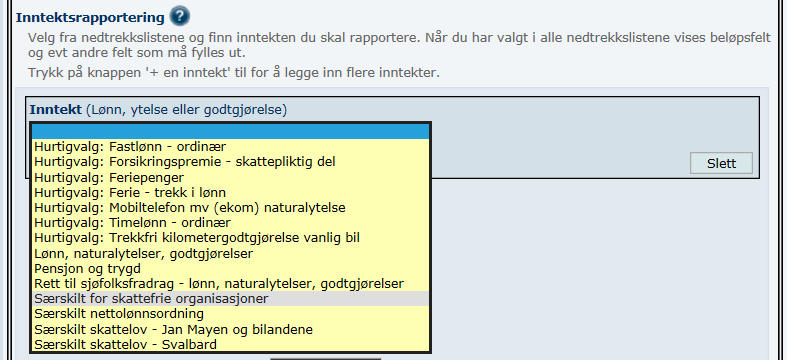 13.4.3.5 Øvrig lønn, naturalytelser, utgiftsgodtgjørelse Rett til sjøfolksfradrag - lønn, naturalytelser, Øvrig lønn, naturalytelser, Smusstillegg Stipend Utgiftsgodtgjørelse trekkpliktig - annet