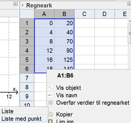 Kapittel 8 Differensiallikninger. Eksempel side 311-312 Åpne GeoGebra 4.2. Skriv i et CAS-felt: LøsODE[y' - 4y = 8]. Trykk Enter.