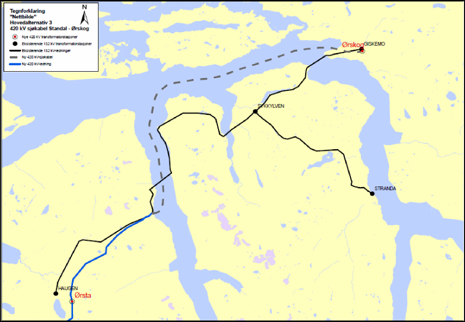 En ny transformatorstasjon i Sykkylven må ha to transformatorer som vil være reserver for hverandre. Dette er helt nødvendig for å ha sikker strømforsyning i Sykkylven og i Stranda.