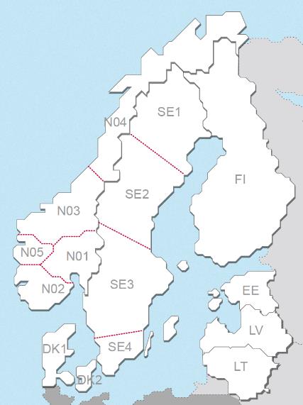 Tilsvarende håndteres kapasiteten mellom Norge og Nederland, mellom Sverige og Tyskland og mellom Danmark og Tyskland.