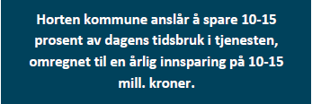 Effektene av utprøvingene begynner å komme (et lite utvalg) Elektroniske