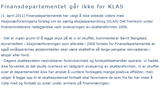 KLAS er