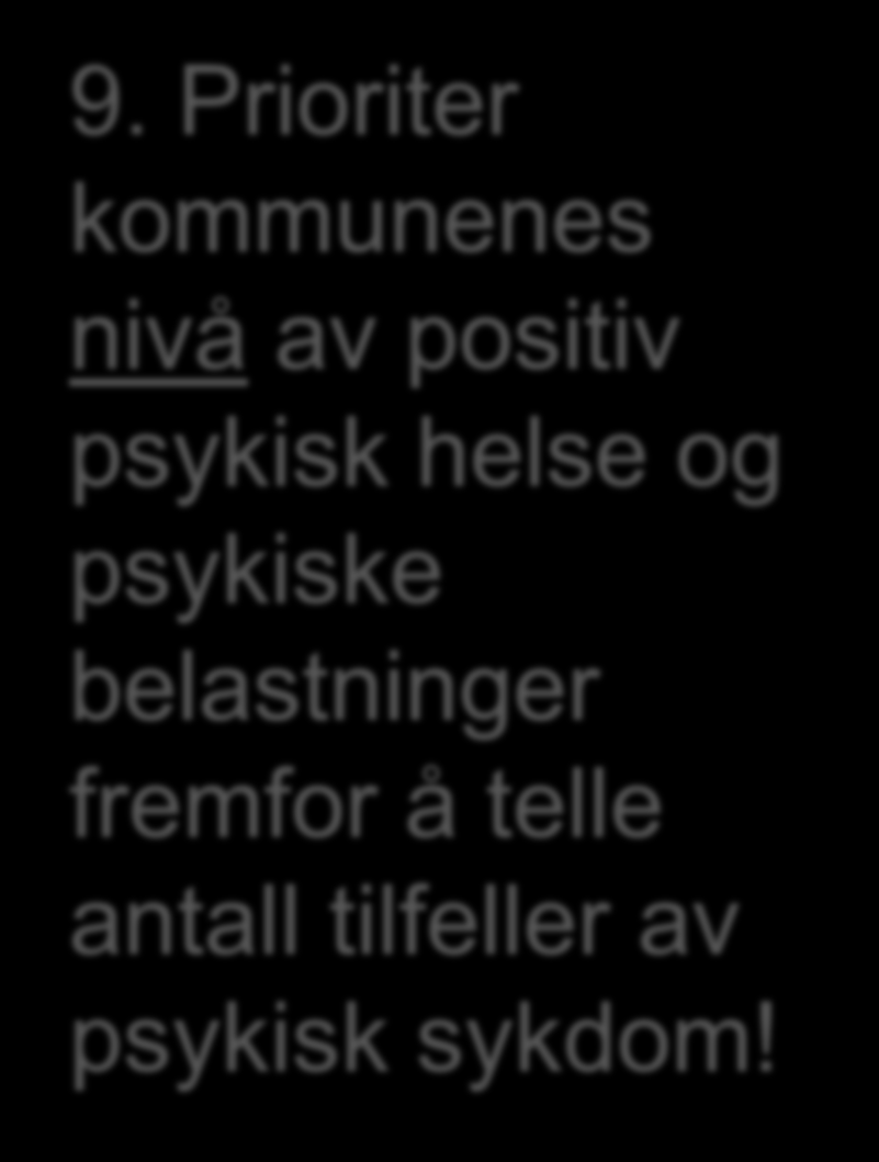 psykisk helse og psykiske belastninger