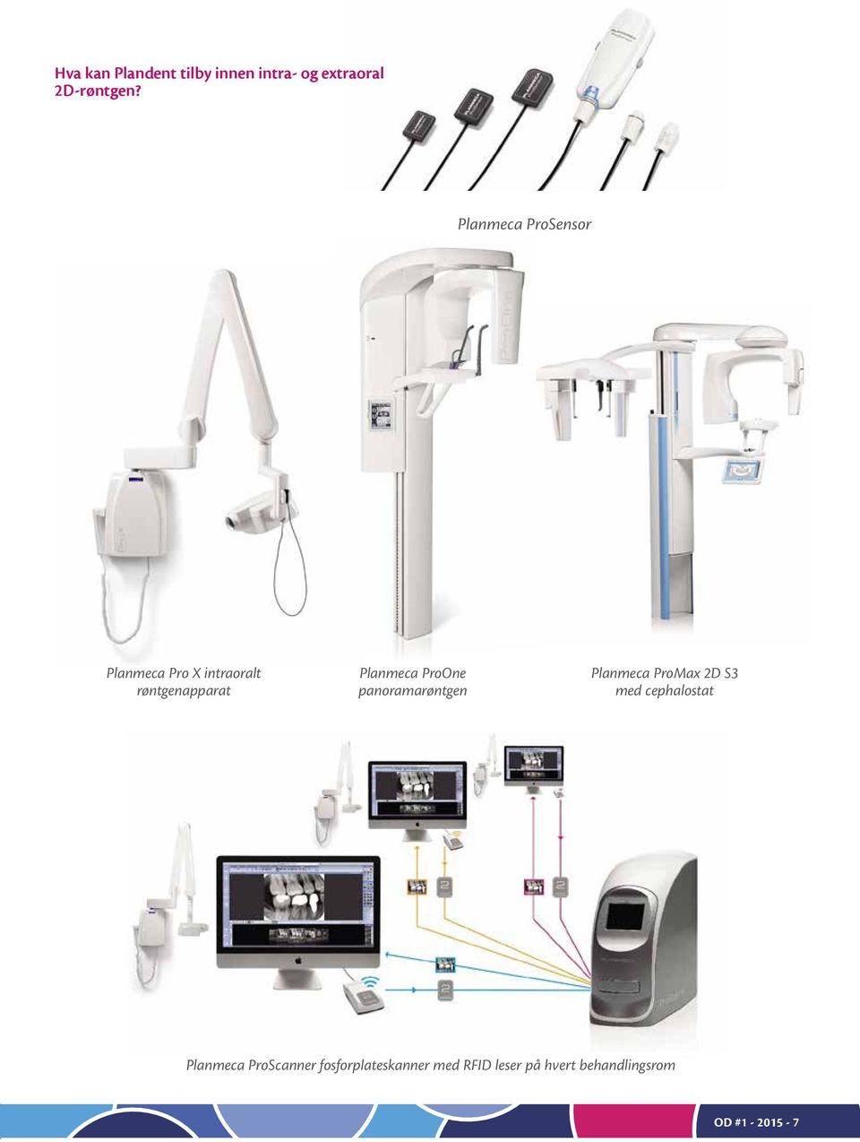 ProOne panoramarøntgen Planmeca ProMax 2D S3 med cephalostat Planmeca