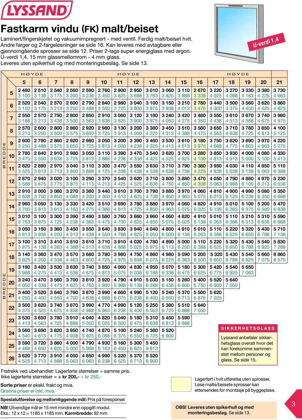 HØYDE HØYDE HØYDE BREDDE BREDDE 5 6 7 8 11 12 13 16 17 18 1 20 21 22 23 24 25 26 5 6 7 8 11 12 13 16 17 18 1 20 21 2 480 2 5 2 540 2 560 2 50 2 760 2 00 2 50 3 0 3 060 3 1 2 670 3 220 3 270 3 330 3