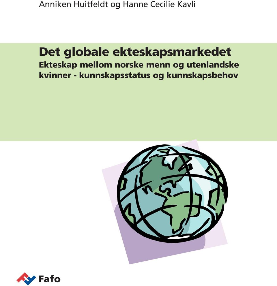 Ekteskap mellom norske menn og