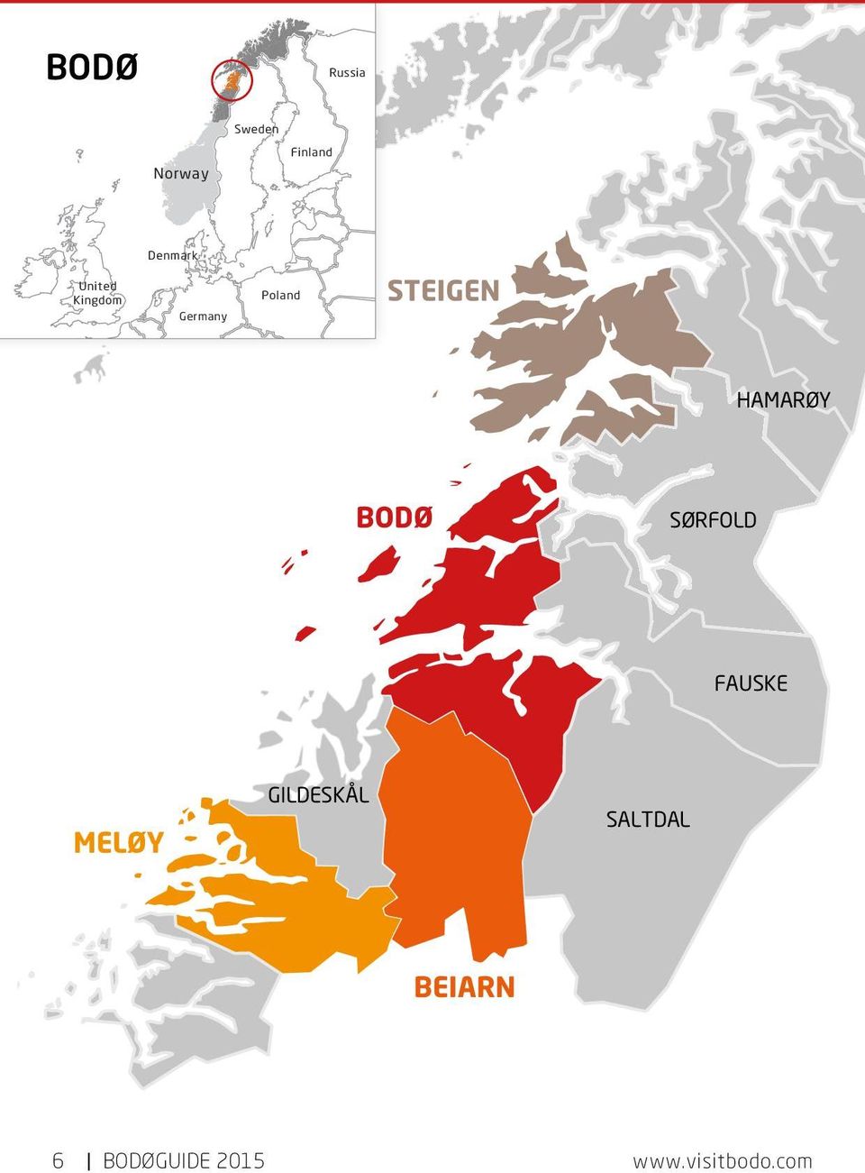 Frace HAMARØY BODØ SØRFOLD FAUSKE