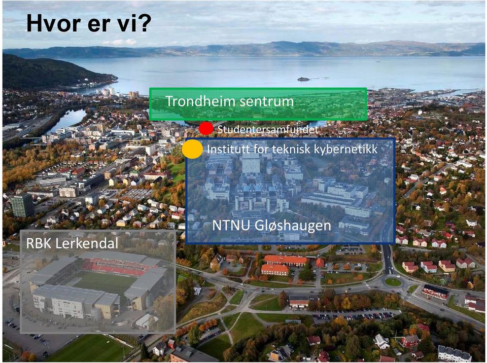 sentrum Studentersamfundet Institutt for