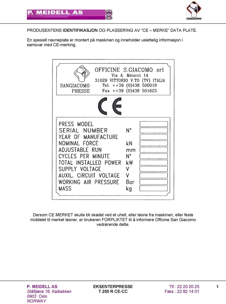 CE-merking.